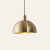 Vintage Chic Gold Brass Dining Room Pendant Lights