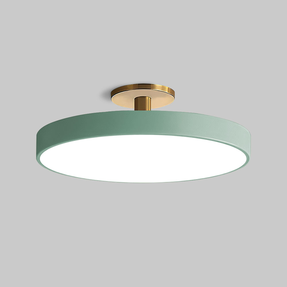 Modern Colored LED Round Ceiling Light