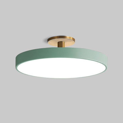 Modern Colored LED Round Ceiling Light