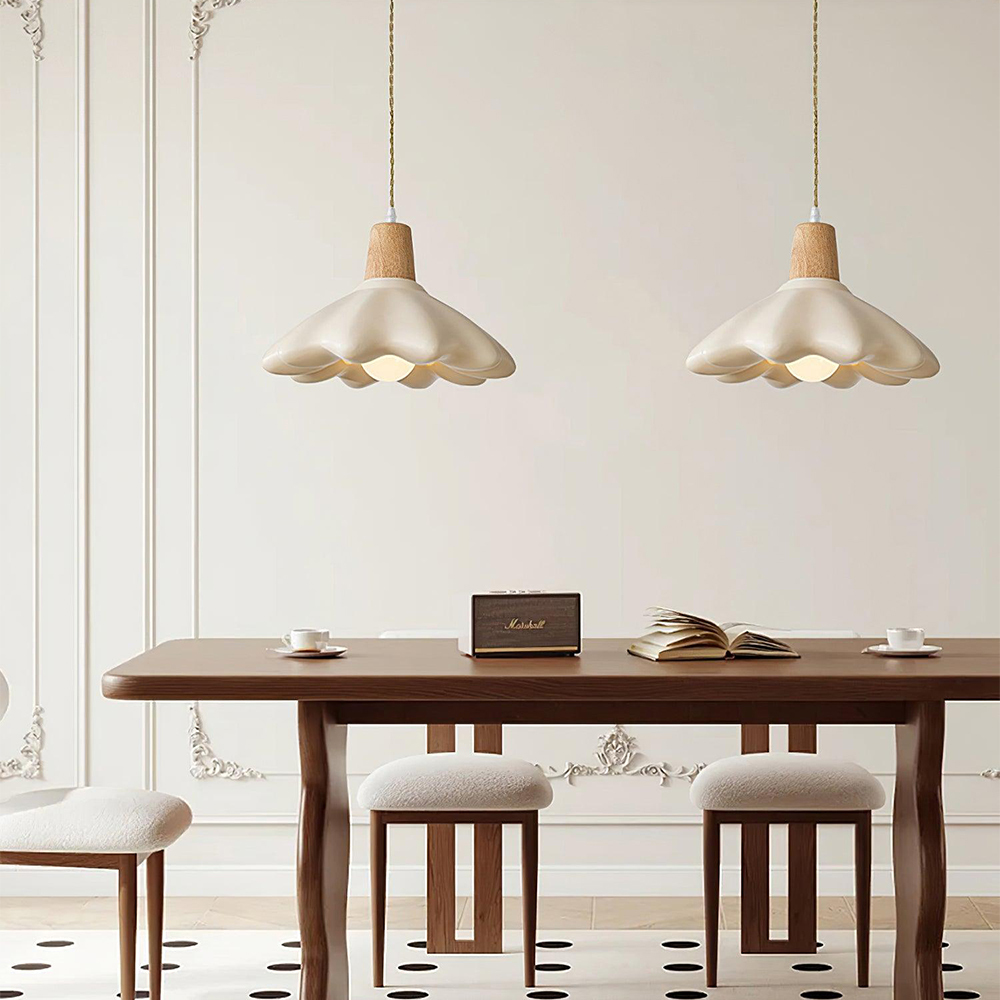 Minimalist Stylish Resin Pendant Lights For Living Room