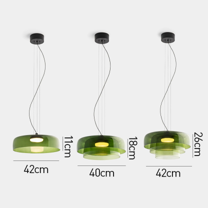 Medieval Nordic Creative Glass Pendant Hanging Lights