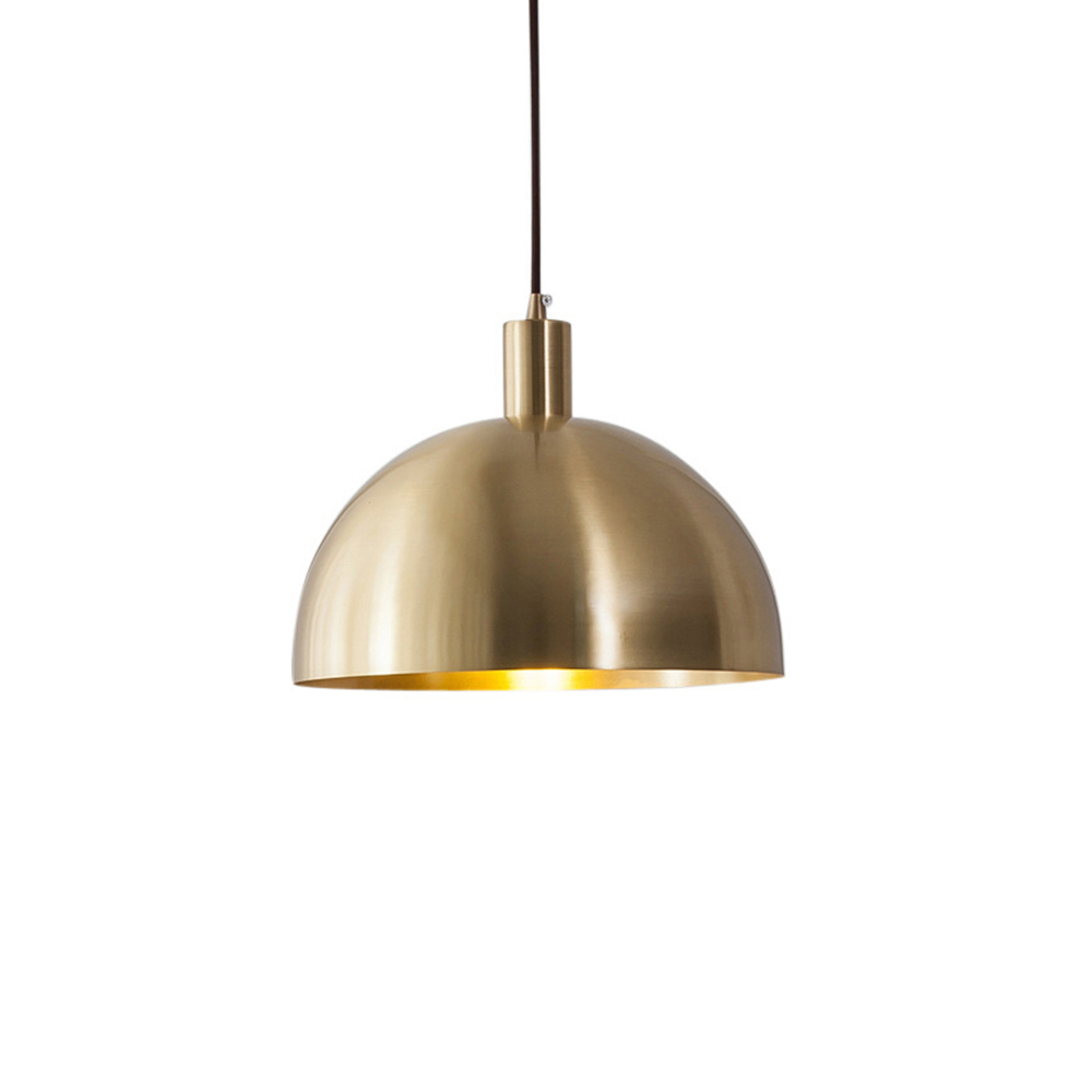 Vintage Chic Gold Brass Dining Room Pendant Lights