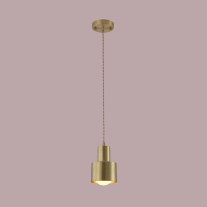 Minimalist Retro Gold Brass Dining Room Pendant Lights