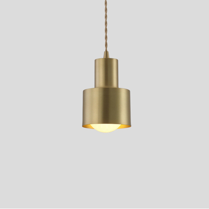 Minimalist Retro Gold Brass Dining Room Pendant Lights