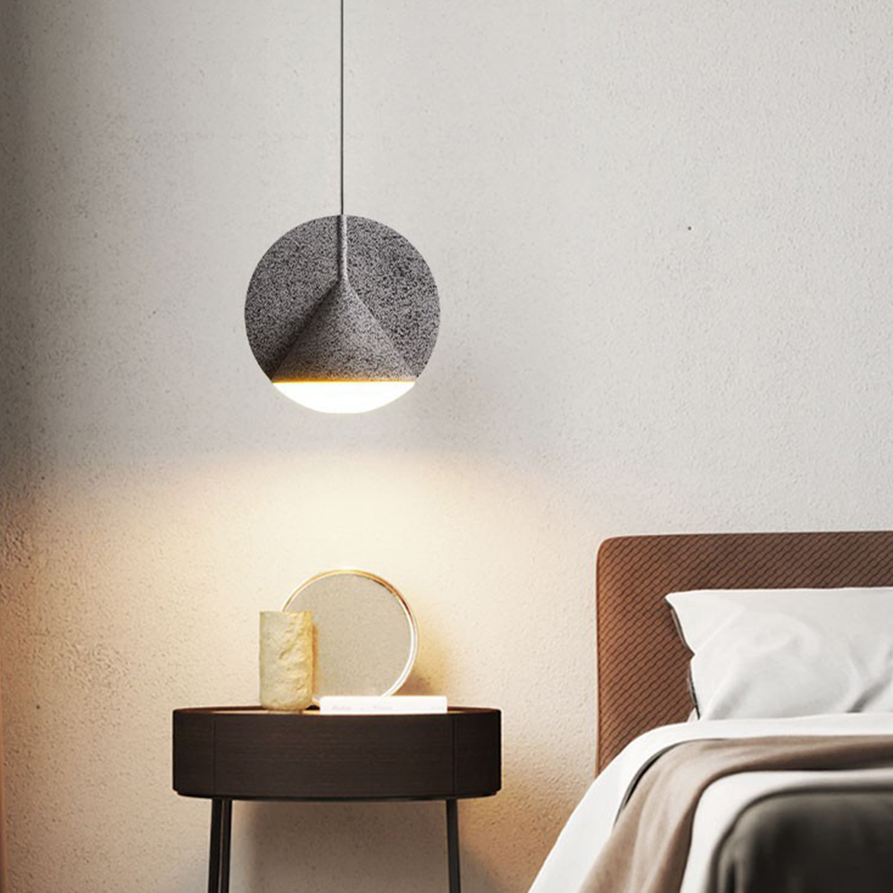 Macaron Industrial Resin LED Pendant Lights For Dining Room