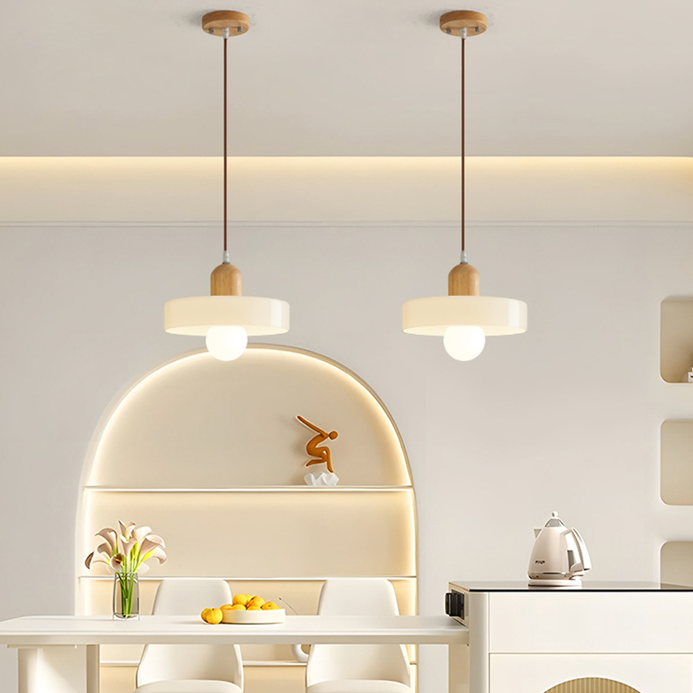 Modern Bauhaus Glass Pendant Lights For Dining Room