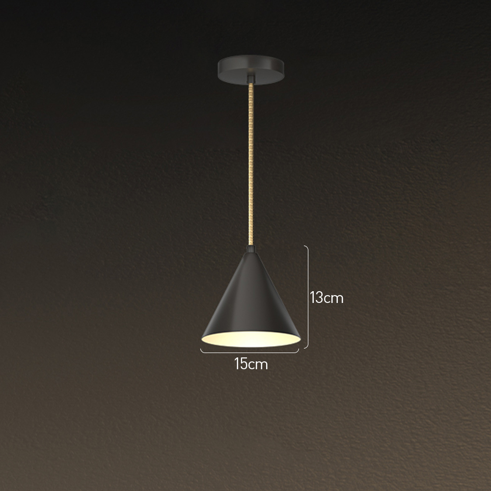 Modern Gold And Black Round Brass Pendant Lights For Dining Room