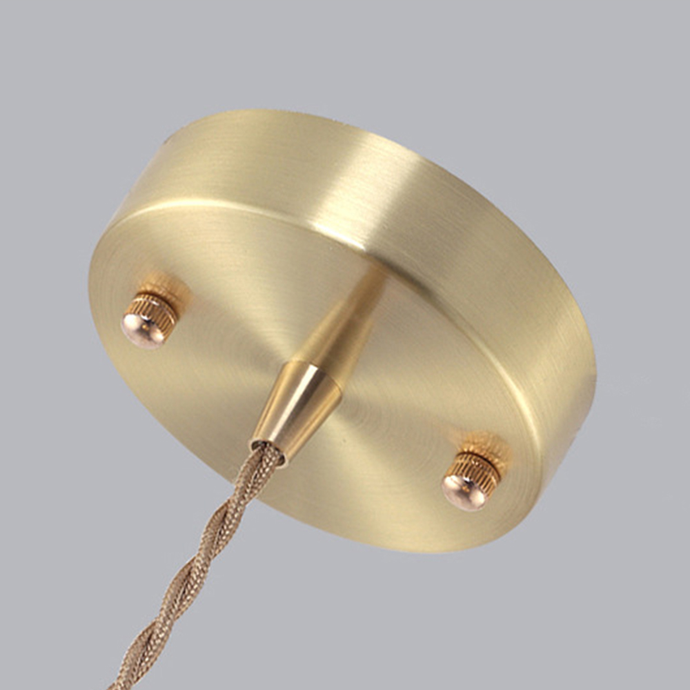 Minimalist Retro Gold Brass Dining Room Pendant Lights