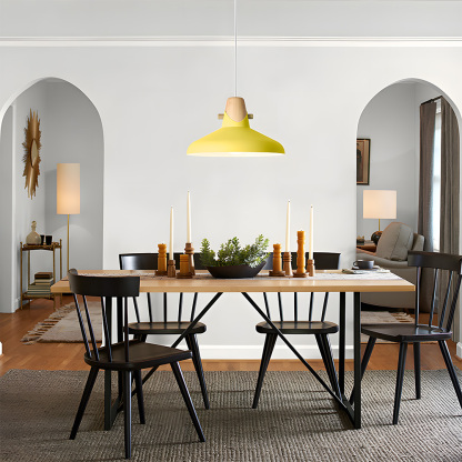 Creative Decor Macarons Wood Bedroom Pendant Lighting