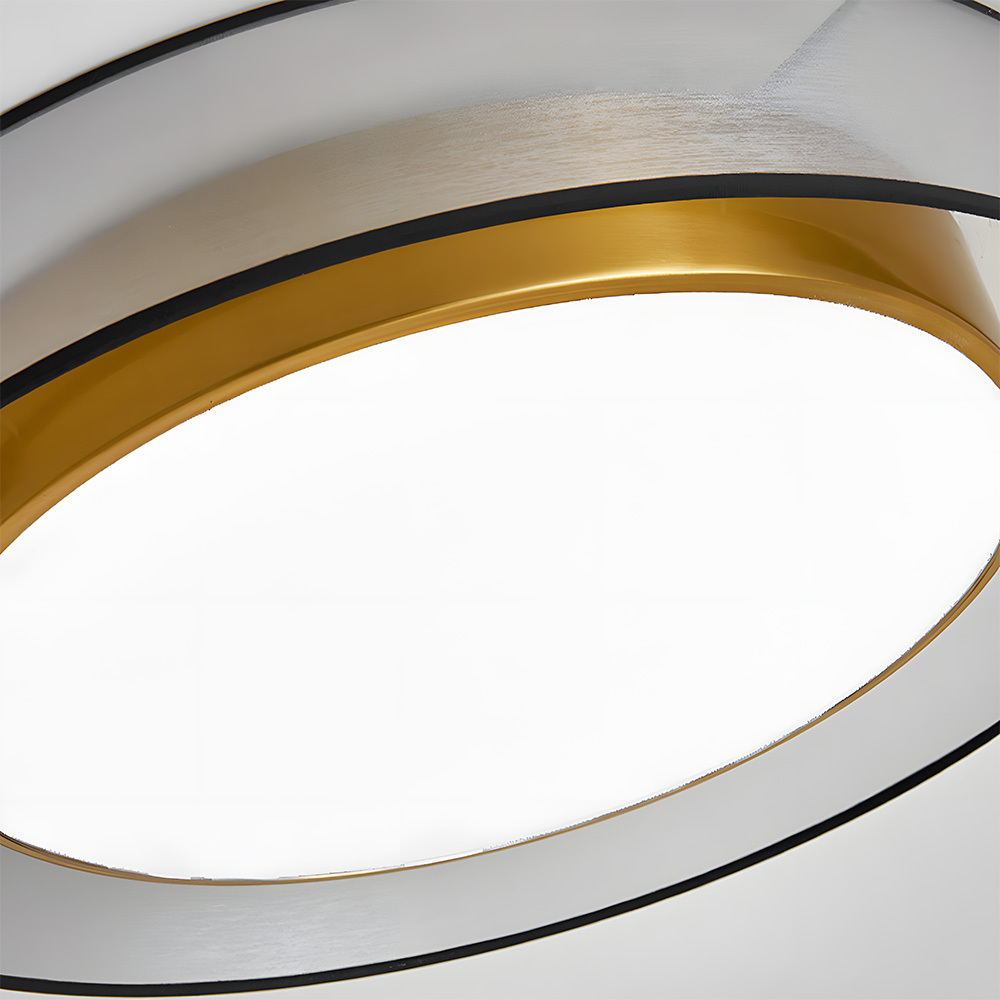 Luxury Creative Round Flush Mount LED Bedroom Ceiling Light