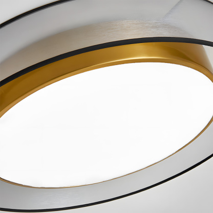 Luxury Creative Round Flush Mount LED Bedroom Ceiling Light