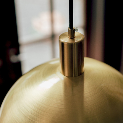 Vintage Chic Gold Brass Dining Room Pendant Lights