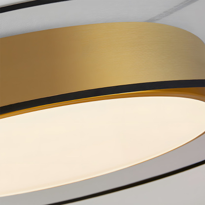 Luxury Creative Round Flush Mount LED Bedroom Ceiling Light