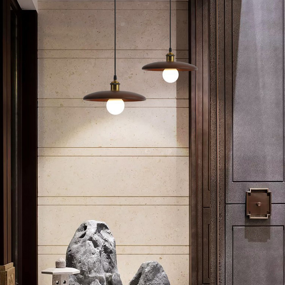 [Copy]Natural Iron And Glass Kitchen Pendant lighting