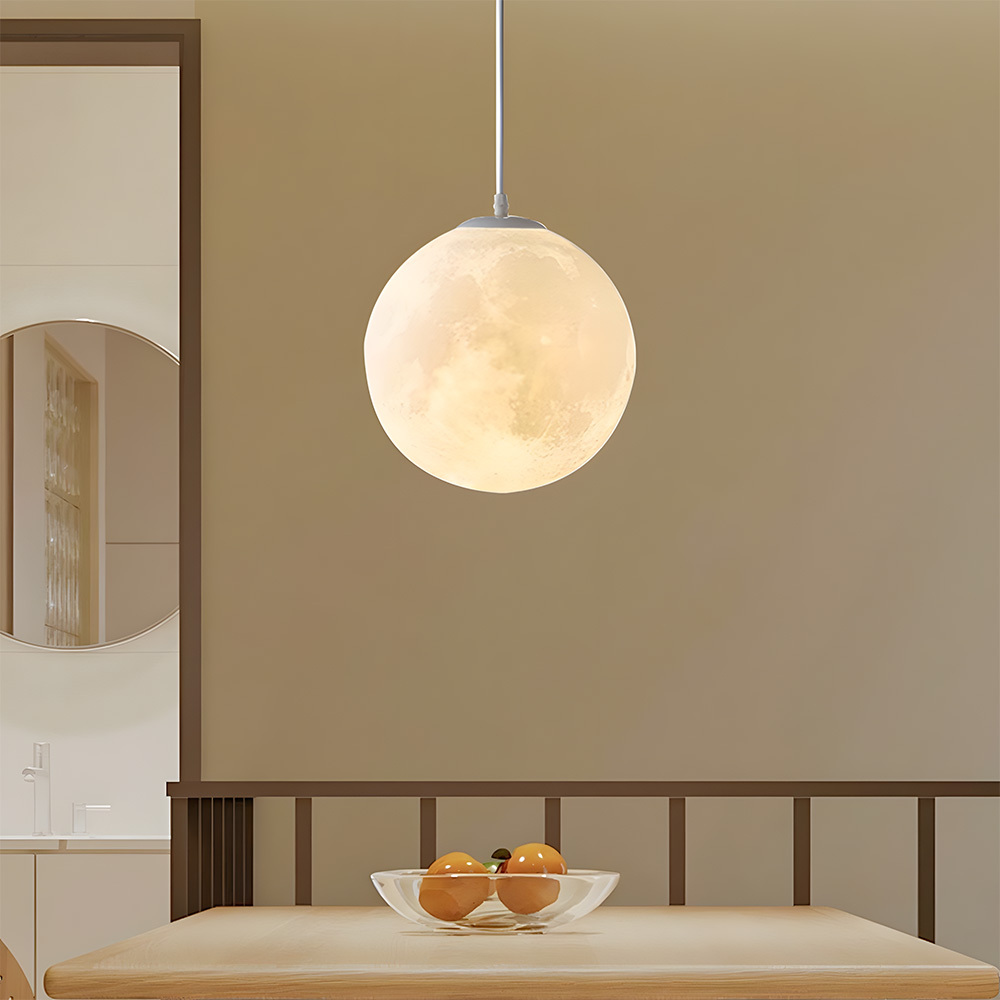 Creative Universe Planet Moon Bedroom Pendant Light