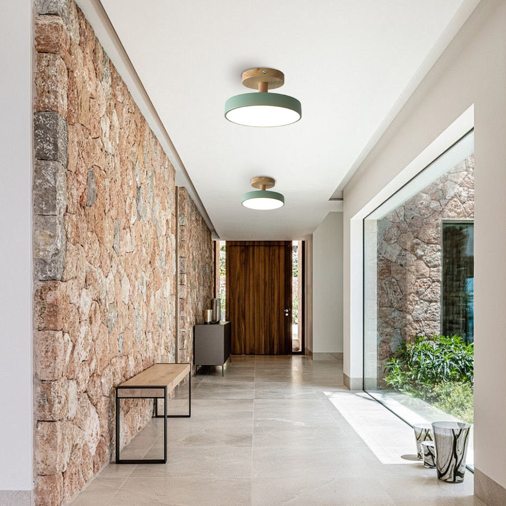 Art Decor Minimalist Iron Hallway LED Ceiling Lights