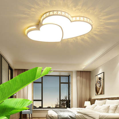 Contemporary  Acrylic Flush Led Ceiling Lights For Bedroom