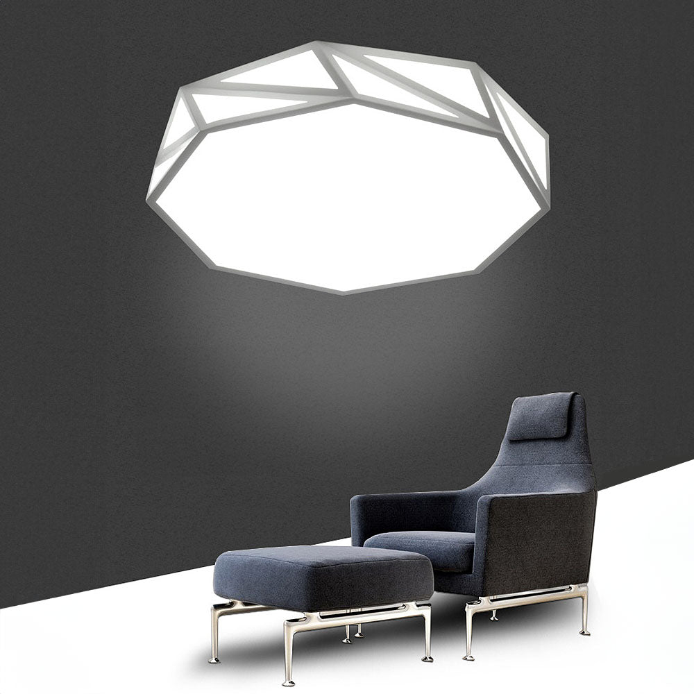 Industrial Acrylic LED Ceiling Light For Bedroom