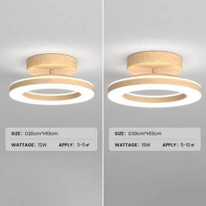 Modern Round LED Hallway Ceiling Light