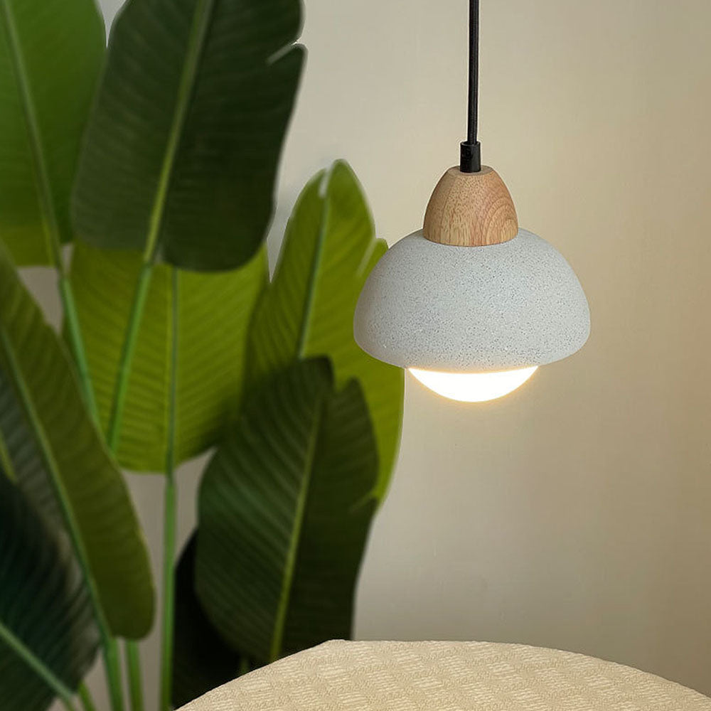 Modern Stone Simple White Pendant Lighting