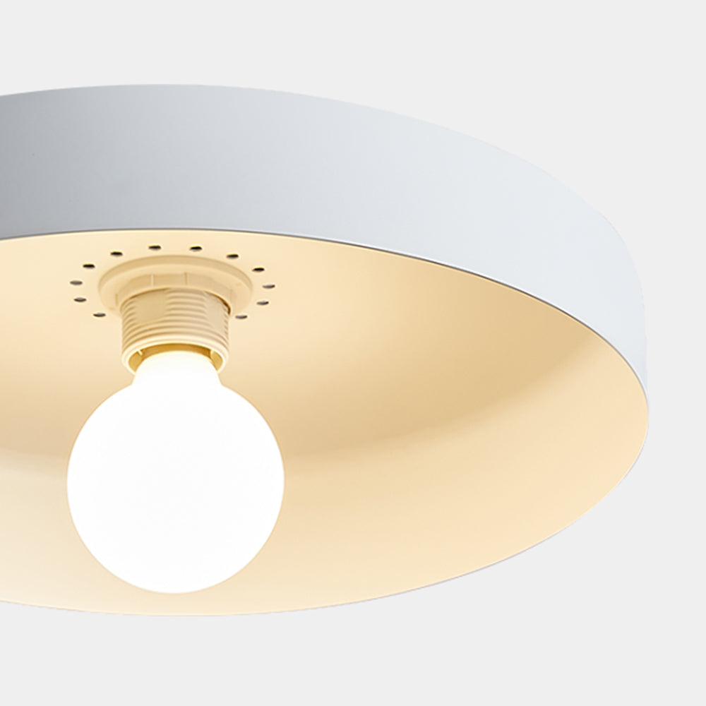 Modern Art Decor Iron Round LED Flush Mount Ceiling Lights