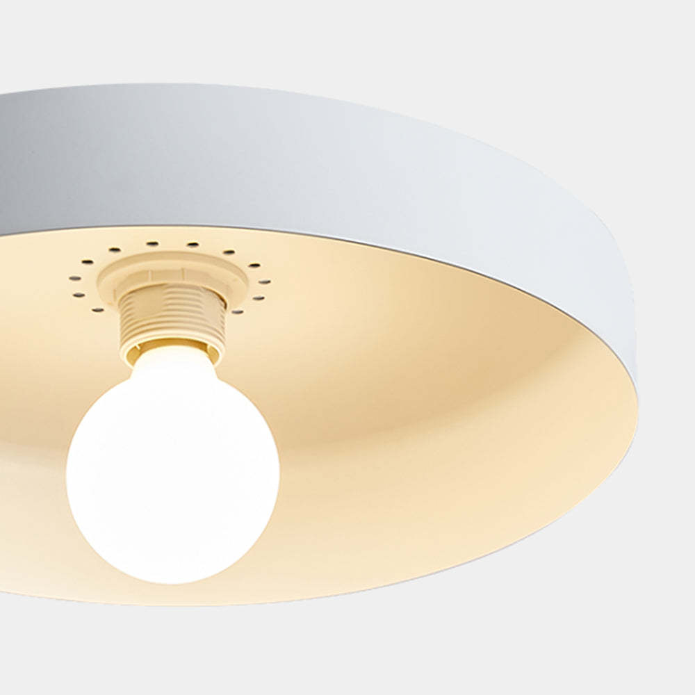 Modern Art Decor Iron Round LED Flush Mount Ceiling Lights