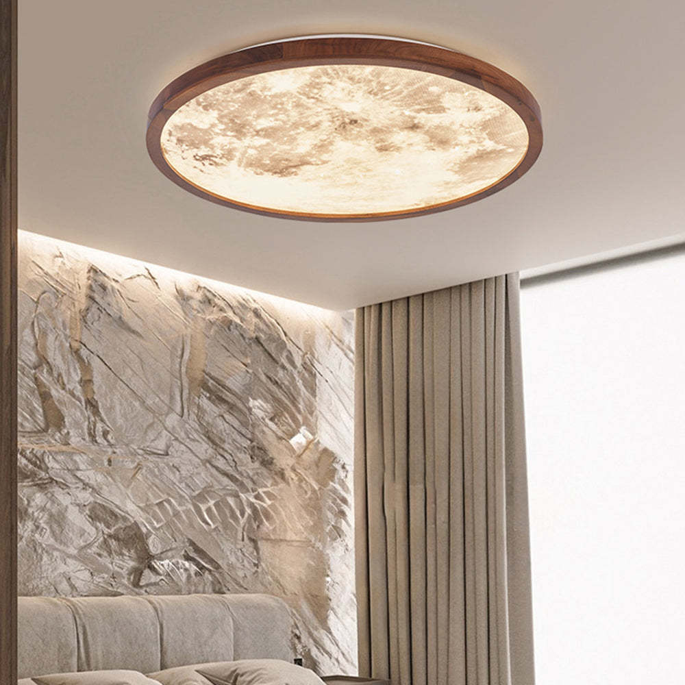Innovative Modern Acrylic Moon Bedroom LED Ceiling Light