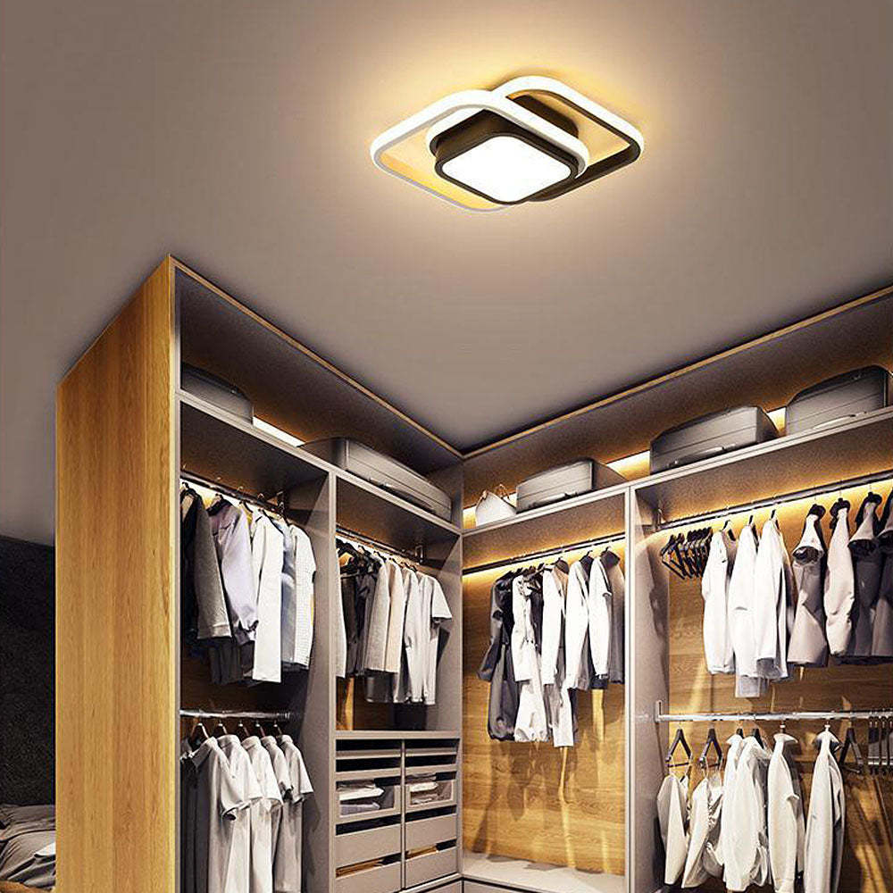 Double Ring Simple LED Ceiling Lamp