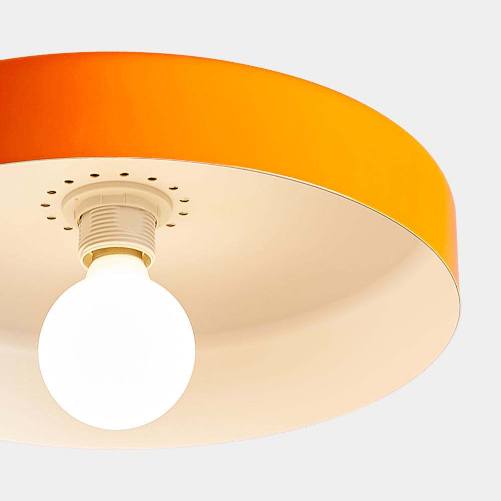 Modern Art Decor Iron Round LED Flush Mount Ceiling Lights