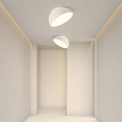 Nordic Minimalist Round Iron LED Ceiling Light for Living Room