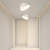 Lampsmodern Ceiling Lights Modern Round Iron Hallway LED Ceiling Light