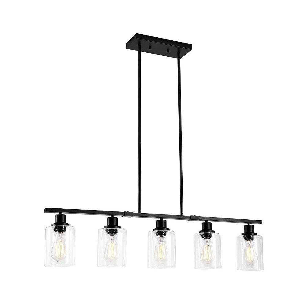 Industrial Black Ceiling Lights For Kitchen Island