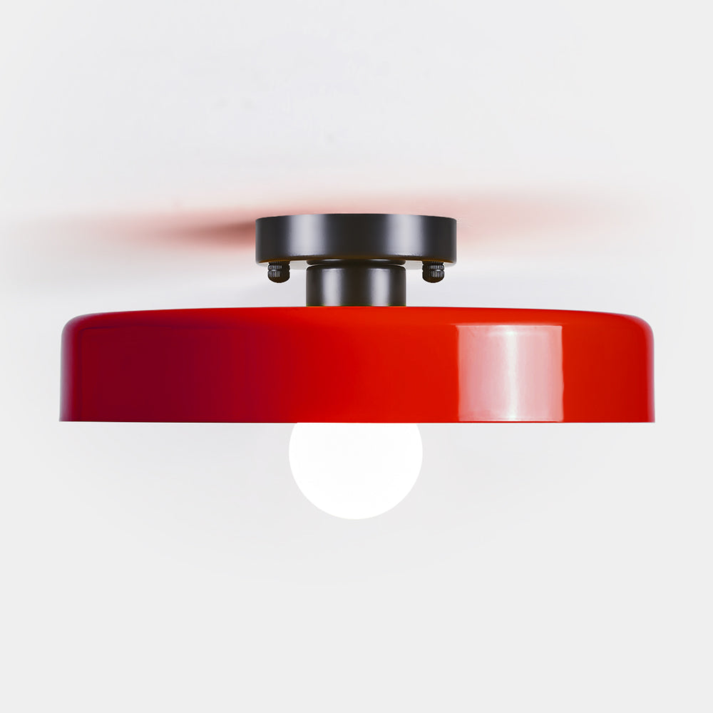 Modern Art Decor Iron Round LED Flush Mount Ceiling Lights