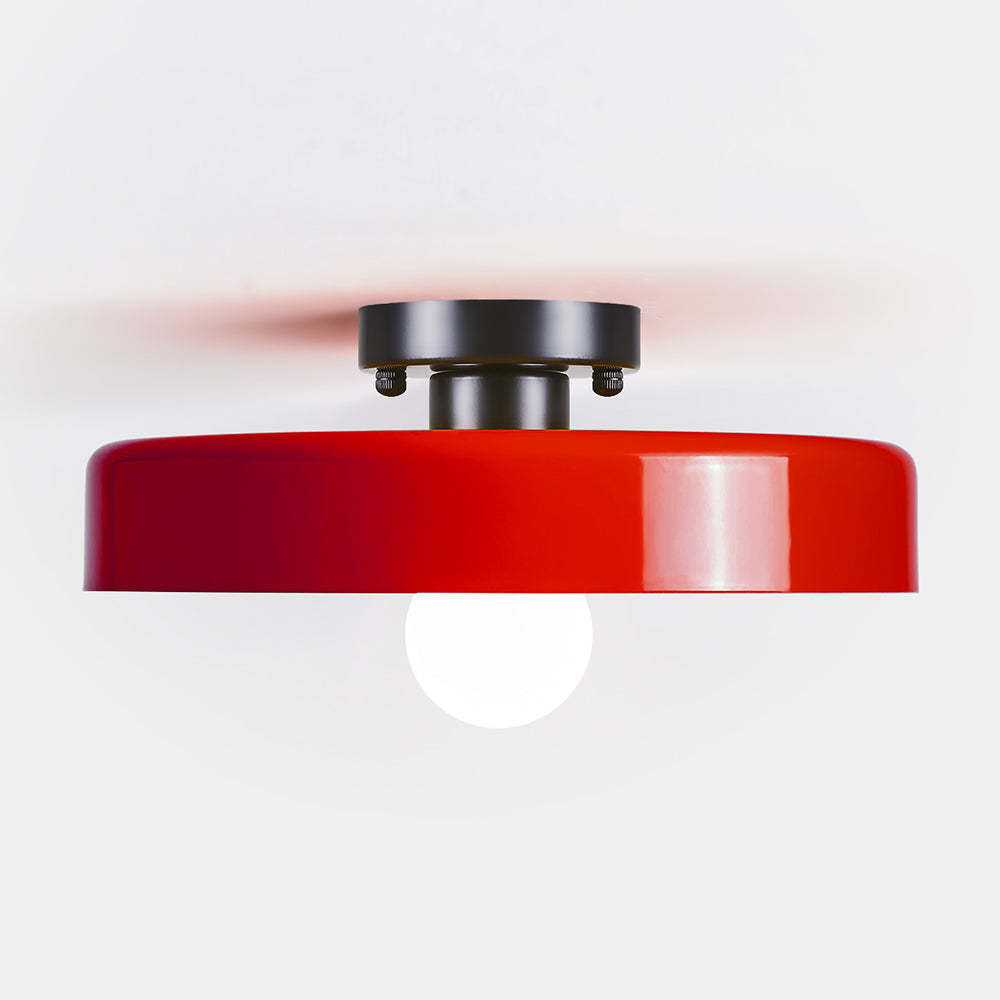 Modern Art Decor Iron Round LED Flush Mount Ceiling Lights