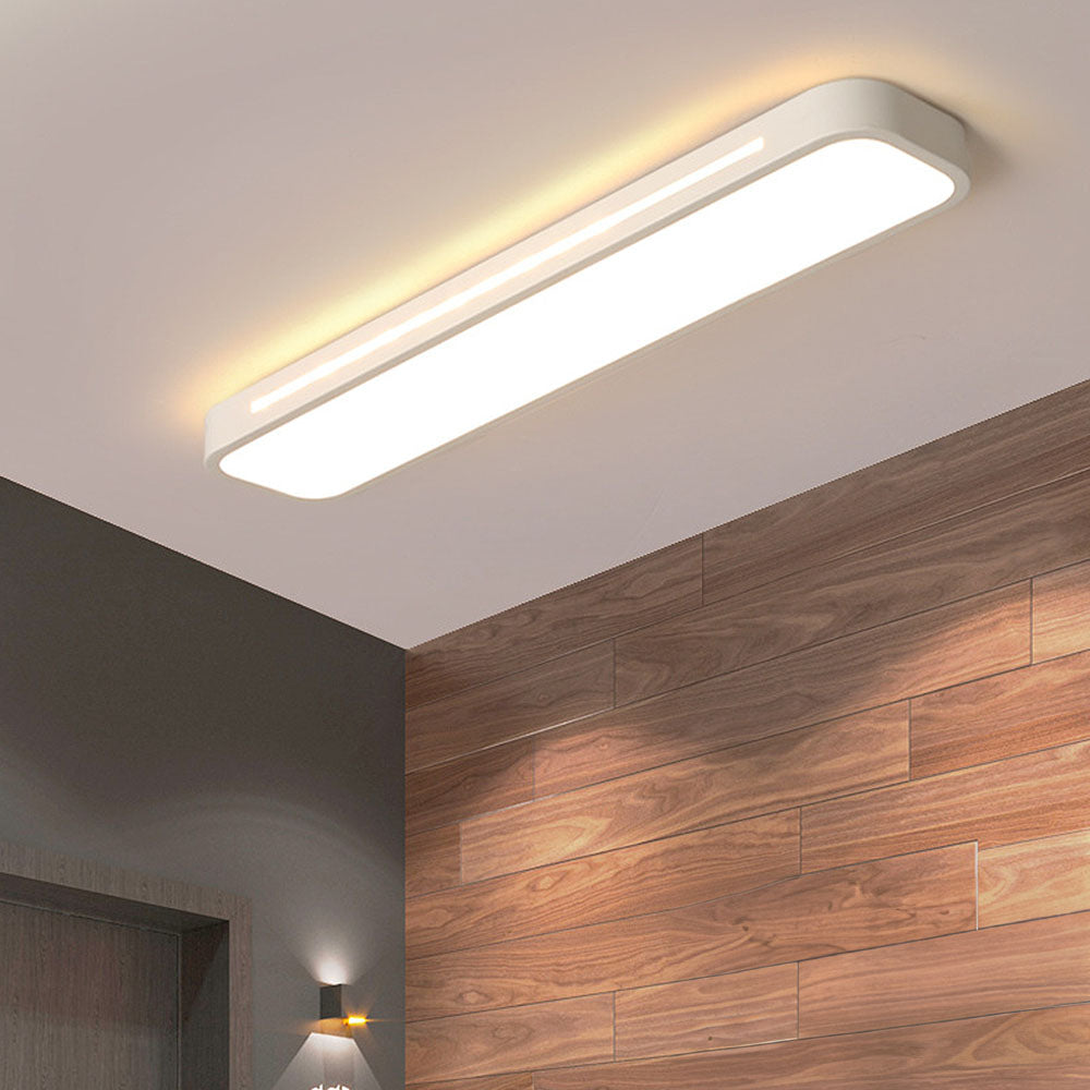 Nordic Minimalist Long LED Ceiling Light