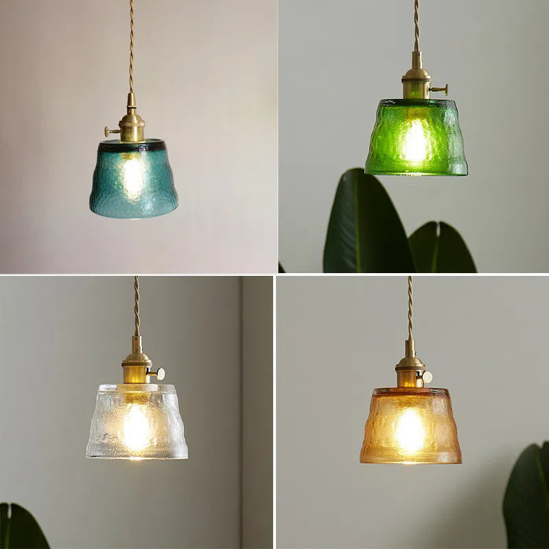 Nordic Simple Cup Glass Pendant Lamp -Homdiy