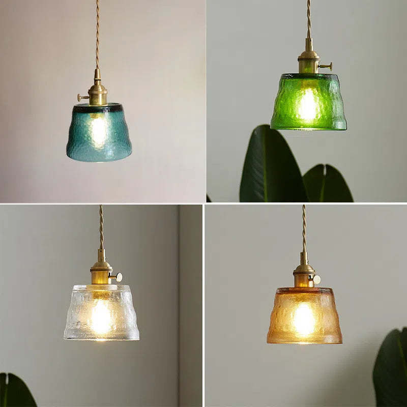 Nordic Simple Cup Glass Pendant Lamp -Homdiy
