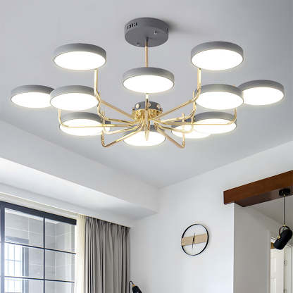 Modern Iron LED Ceiling Light For Living Room