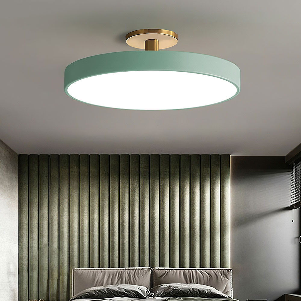 Modern Colored LED Round Ceiling Light
