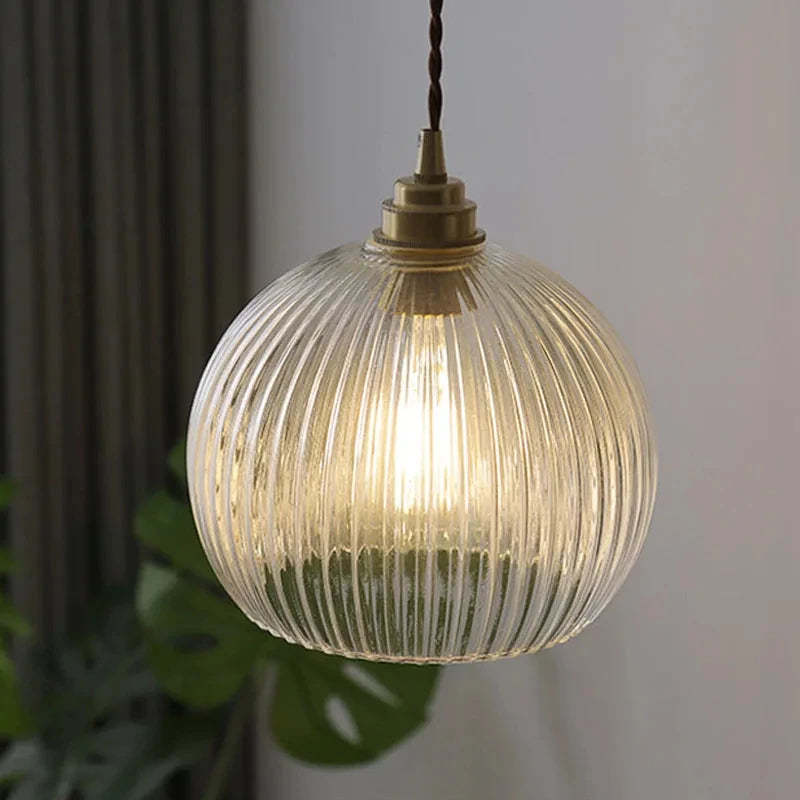Modern Glass Hanging Lamp For Kitchen