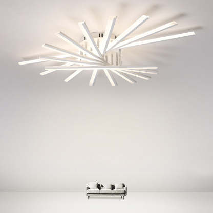 Nordic Minimalist Iron LED Ceiling Lighting