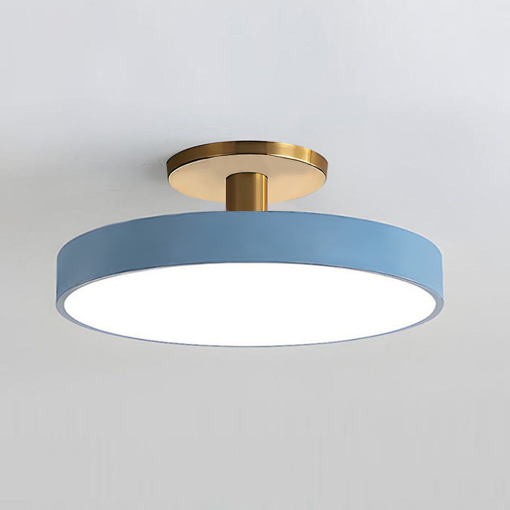 Modern Colored LED Round Ceiling Light