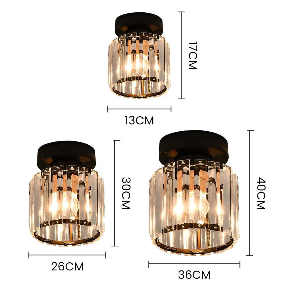 Glass Hallway Ceiling Lights