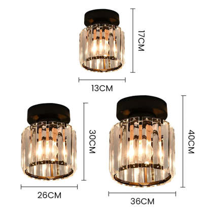 Glass Hallway Ceiling Lights