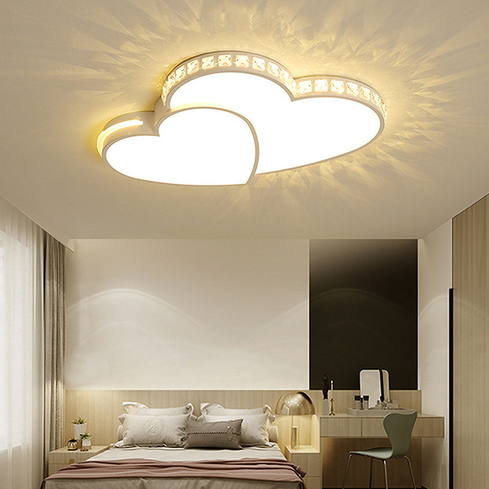 Contemporary  Acrylic Flush Led Ceiling Lights For Bedroom