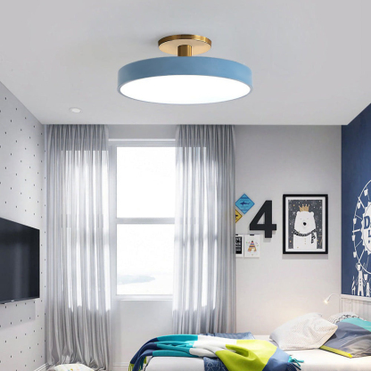 Modern Colored LED Round Ceiling Light