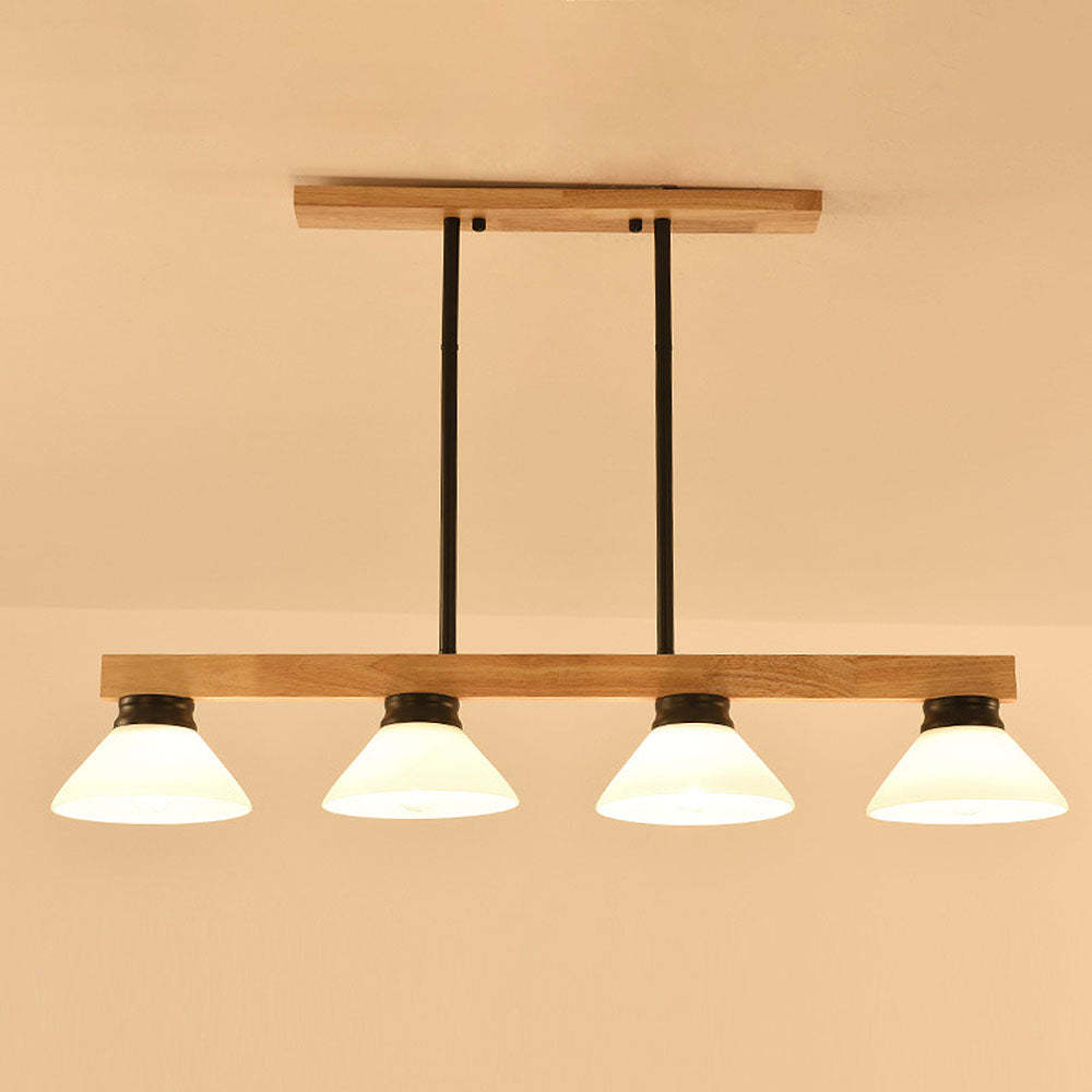 Contemporary Wooden Ceiling Lights For Kitchen Island