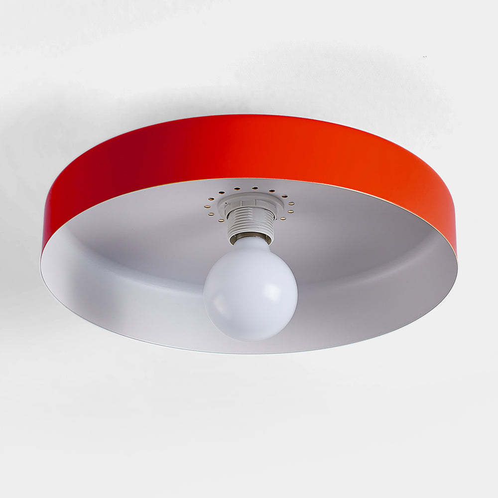 Modern Art Decor Iron Round LED Flush Mount Ceiling Lights