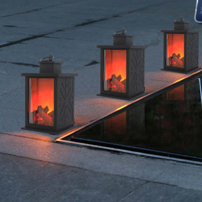 Refined Simulated Fireplace Light LED Christmas Lightings