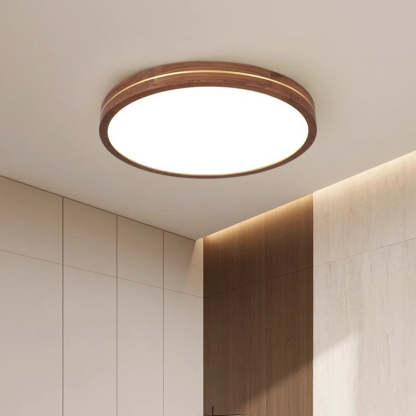 Modern Round Brown LED Ceiling Light